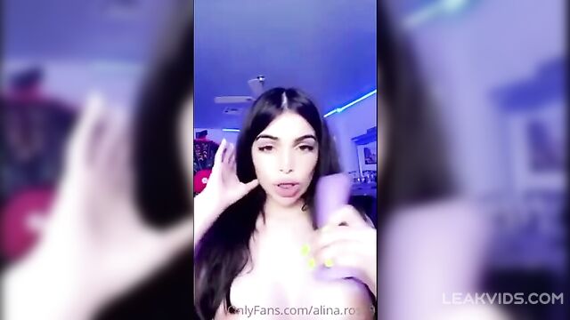 Busty Alina Rose Nude Dildo Sucking Video Leaked