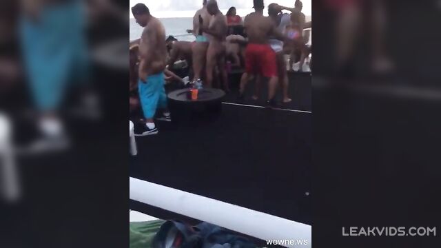 Millionaire Sex Party With Drugs On A Yacht