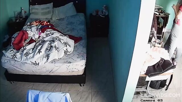 Virgin Son Fucks His Mature Mom On Ip Cam