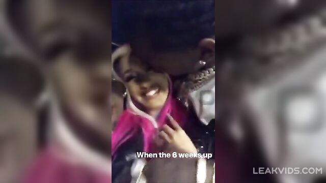 Cardi B getting fingered by her bf 100% real leaked video