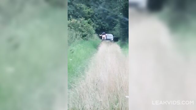 Married man caught cheating with a whore in the jungle - 1 image