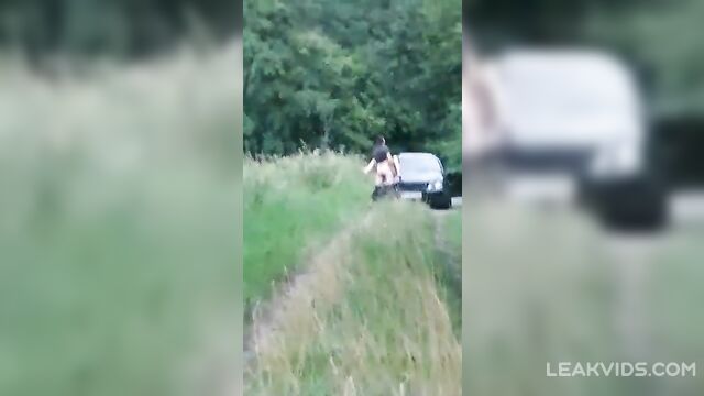 Married man caught cheating with a whore in the jungle