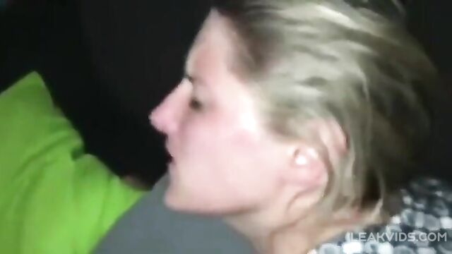 Real son fucks mom's friend in the ass after a party - 5 image