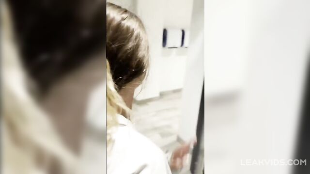 Real university girl giving blowjob and getting cum on her cute face - 4 image