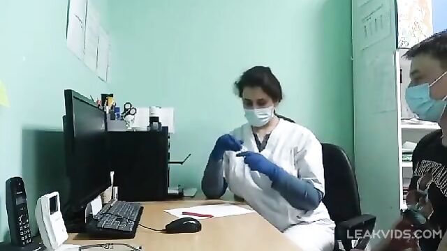 Real Doctor Having Sex With a Horny Patient - 1 image