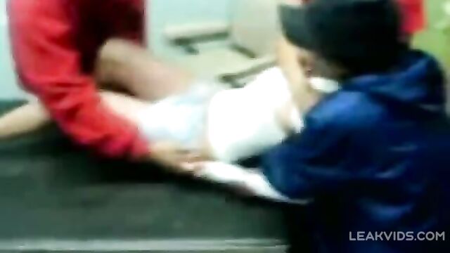 Teen Girl Held By & Forced To Undress - 3 image