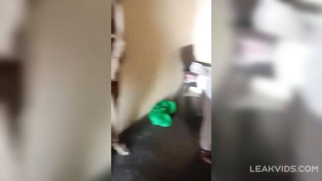 Husband finds horny naked wife on bed with another man - 4 image