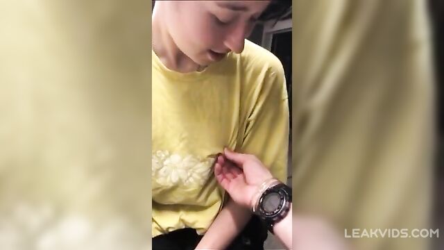 American teens flashing boobs in school