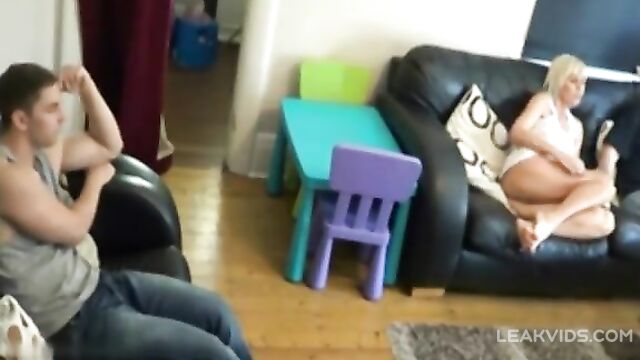 Hot Mom Flashing To Son Infront Of Husband