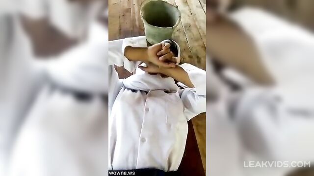 Beautiful school teen in uniform getting fucked - 2 image