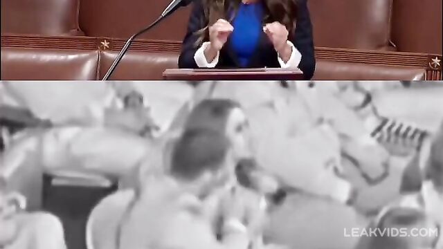 Congresswoman Lauren Boebert Getting Groped In Public Full Cctv Video Scandal - 1 image