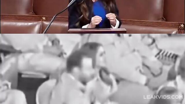 Congresswoman Lauren Boebert Getting Groped In Public Full Cctv Video Scandal - 4 image