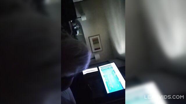 50 years old granny blowing 20 years old grandson at sleep - 5 image