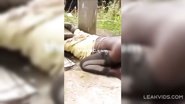 Black Woman Tied-Up Doggy Style, Murdered By Gang - 3 image