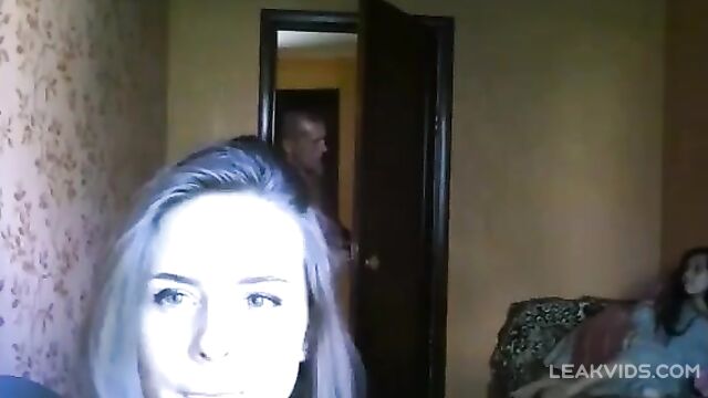 Dad caught his two sexy daughters dancing naked - 3 image