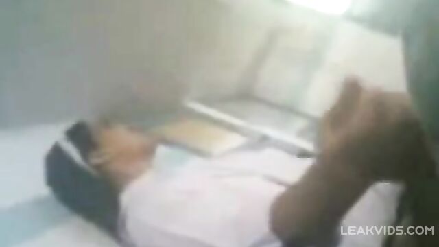 Real indian nun in glasses caught giving blowjob to a teenager - 2 image