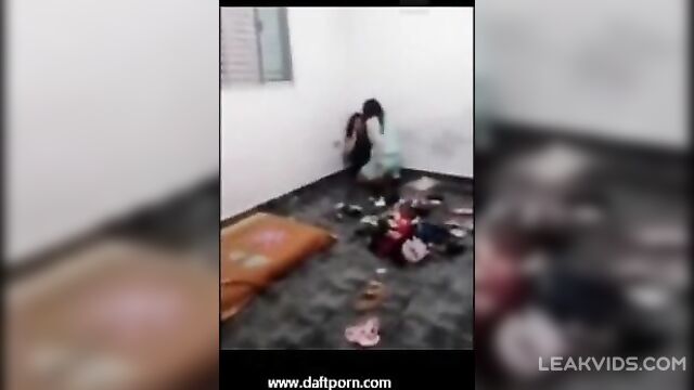 Mom brutally strips her own daughter shocking! - 2 image