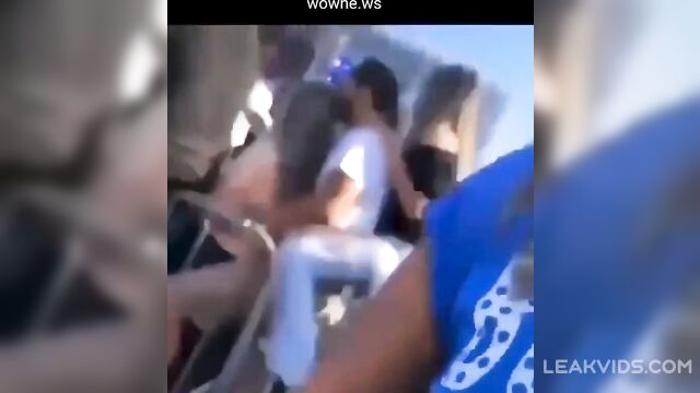 Guy caught fingering his wife’s mom behind his wife at a concert - 1 image