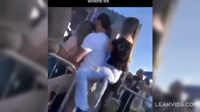 Guy caught fingering his wife’s mom behind his wife at a concert