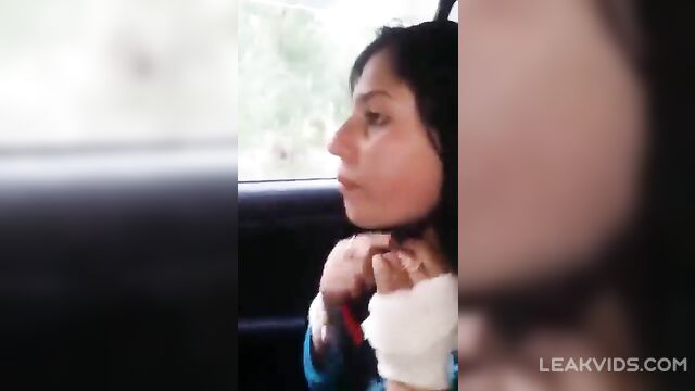 Cute Girl Blackmailed In A Car Leaked (DarkClip)