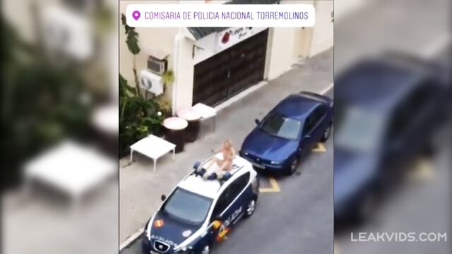 Crazy Retard Milf vs Spanish Police - 4 image