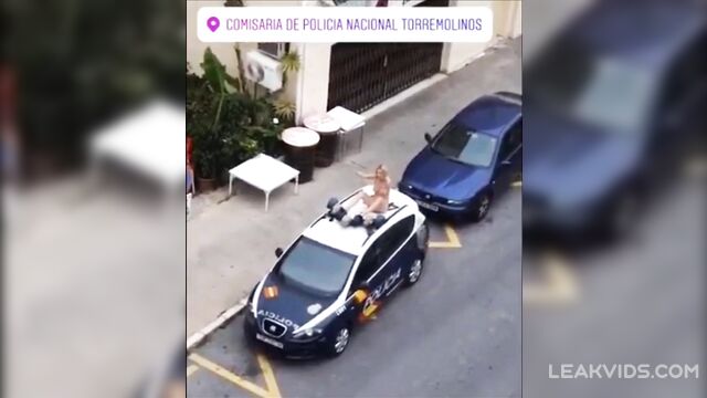 Crazy Retard Milf vs Spanish Police - 5 image