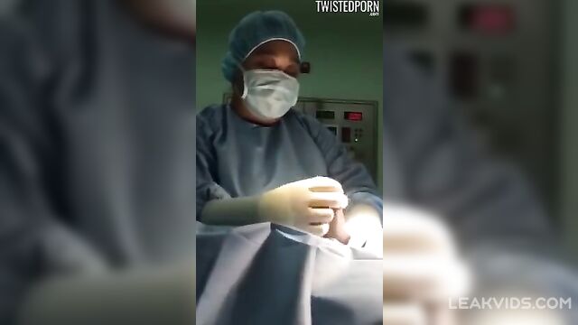 Surgeon gives a handjob to patient before the surgery video leaked