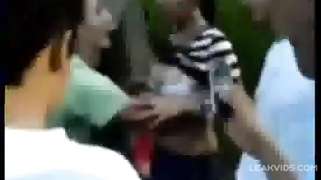 Innocent teenage girl used by several gangsters leaked video - 1 image