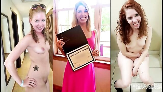 Real School teacher leaked sex tape video - 1 image