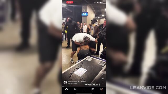 Hot Celebrity Joseline Hernandez's big tits pop out during a fight part 1 - 2 image