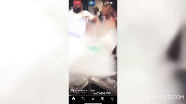 Hot Celebrity Joseline Hernandez's big tits pop out during a fight part 1 - 3 image