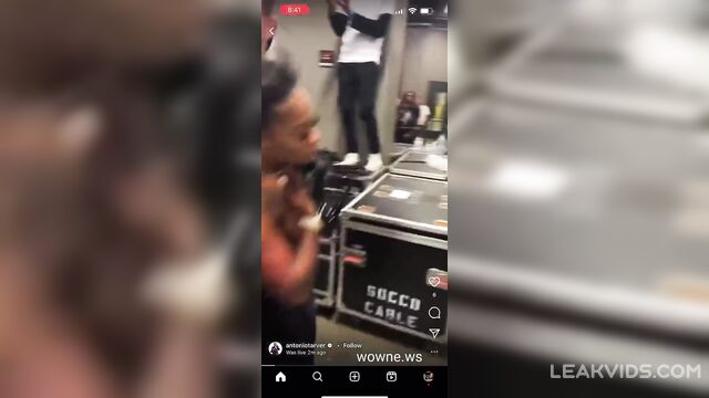 Hot Celebrity Joseline Hernandez's big tits pop out during a fight part 1 - 4 image