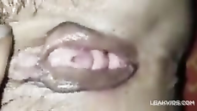 Old granny gets fucked hard in her pussy with creampie - 1 image