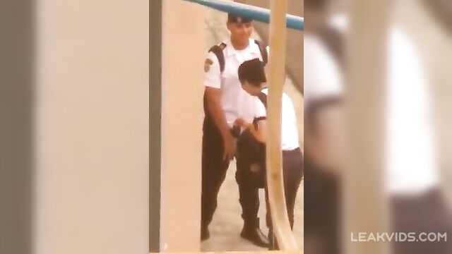 Two navy officers caught having sex outdoor scandal - 1 image
