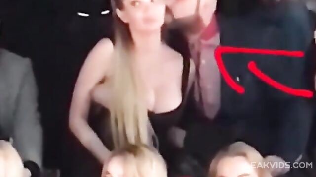 Famous Model was Caught Jerking OFF a Millionaire's Penis At Fashion Show - 3 image