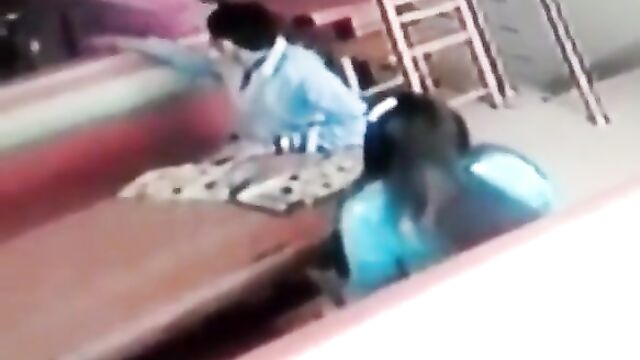 Husband caught wife fucking his friend cctv footage - 1 image