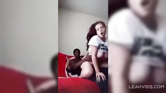 Hot Mom Rides A Dick While The Baby Is Crying Next To Her - 3 image