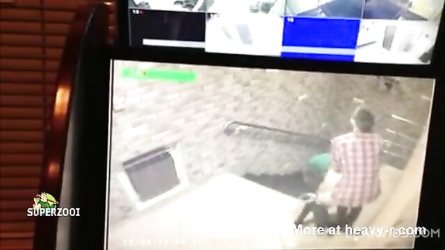 Real teacher & student caught fucking CCTV footage - 3 image