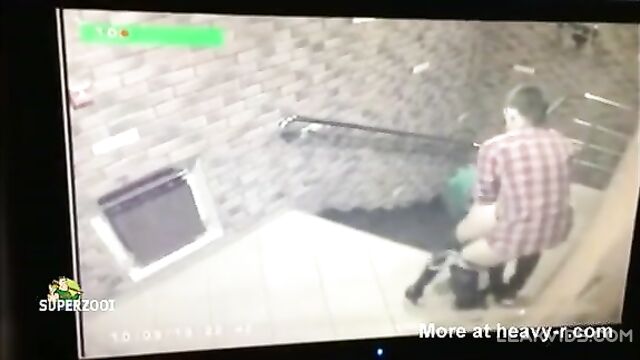 Real teacher & student caught fucking CCTV footage - 4 image