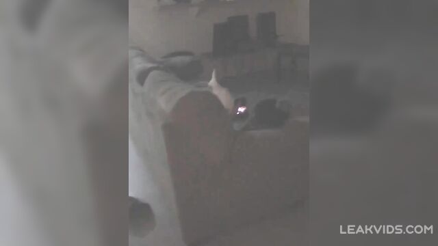 Real dad caught cute daughter fingering her pussy