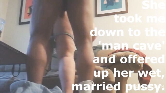 Mom cumming after a few long strokes - 4 image