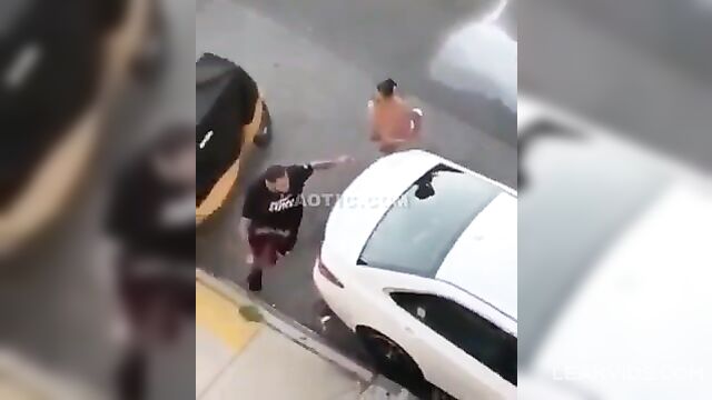 Scared Husband denies sex, and Crazy wife chase him naked on road - 4 image