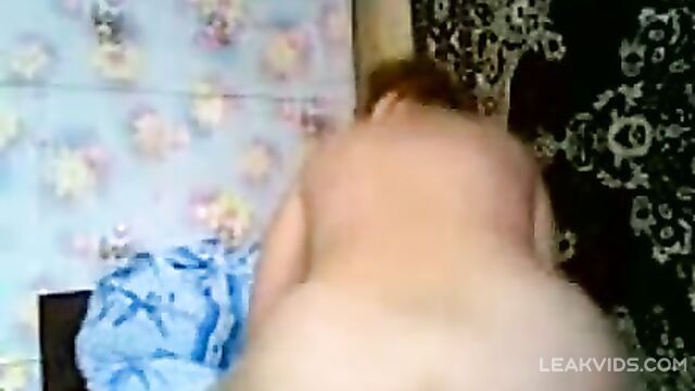 Mother with fat ass rides her son, real incest - 3 image