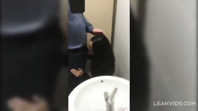 She Fucks Her Real Teacher In School Bathroom - 1 image