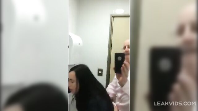 She Fucks Her Real Teacher In School Bathroom