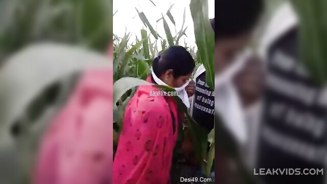 2 Young nephews fucking a mature indian aunty outside - 1 image