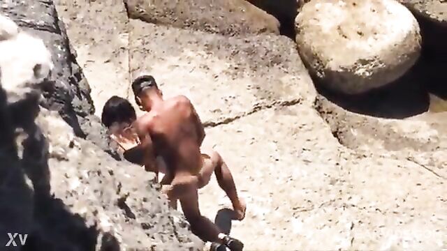 Dude from the gang fucks an innocent girl hard on the beach - 3 image