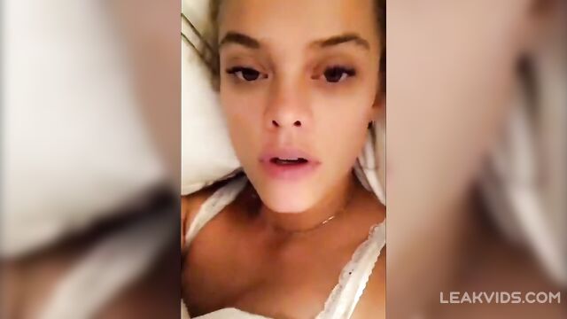 Sexy Nina Agdal WHORE begging to get hard fucked on Twitter Sex Tape Leaked - 3 image