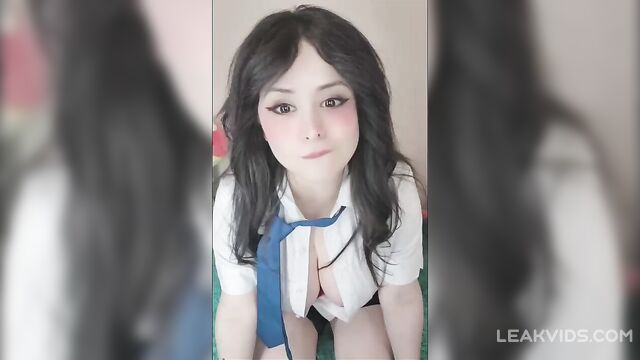 Pinkchyu Teasing Her Hot Nipples After Roleplay Leaked Onlyfans Video - 5 image