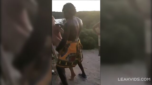 British slut got used by the whole african village - 4 image